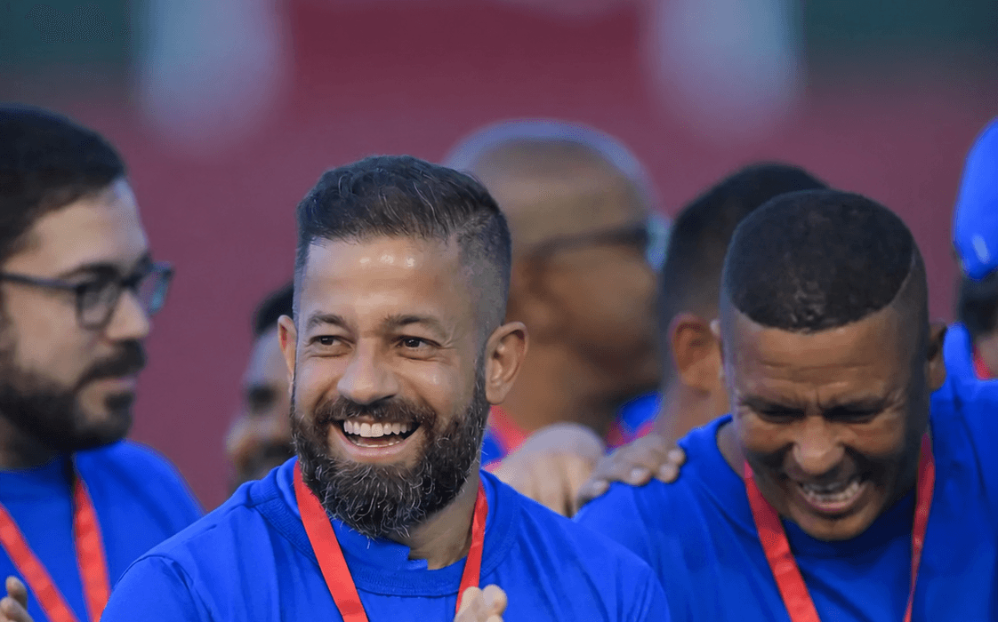 Momento de conquista em campo